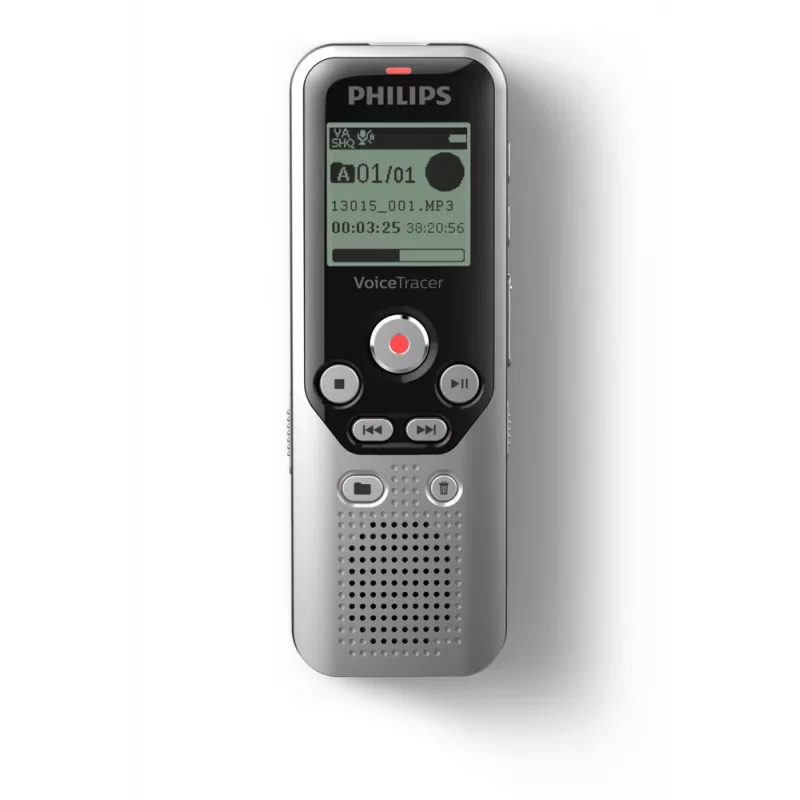 Philips DVT1250 Συσκευή εγγραφής εσωτερική μνήμη & κάρτα Flash μαύρο, γκρι