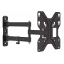 DIGITUS 3D Καθολική βάση TV/οθόνης έως 107 cm (42 ίντσες), κλίση 15°, περιστροφή 180°, μέγιστο φορτίο 30 kg, VESA max. 200x200