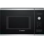 Bosch Serie 4 BFL553MS0 Μικροκυμάτων Μαύρο, Ανοξείδωτο χάλυβας Συνδυασμός μικροκυμάτων Εντοιχιζόμενο 25 L 900 W