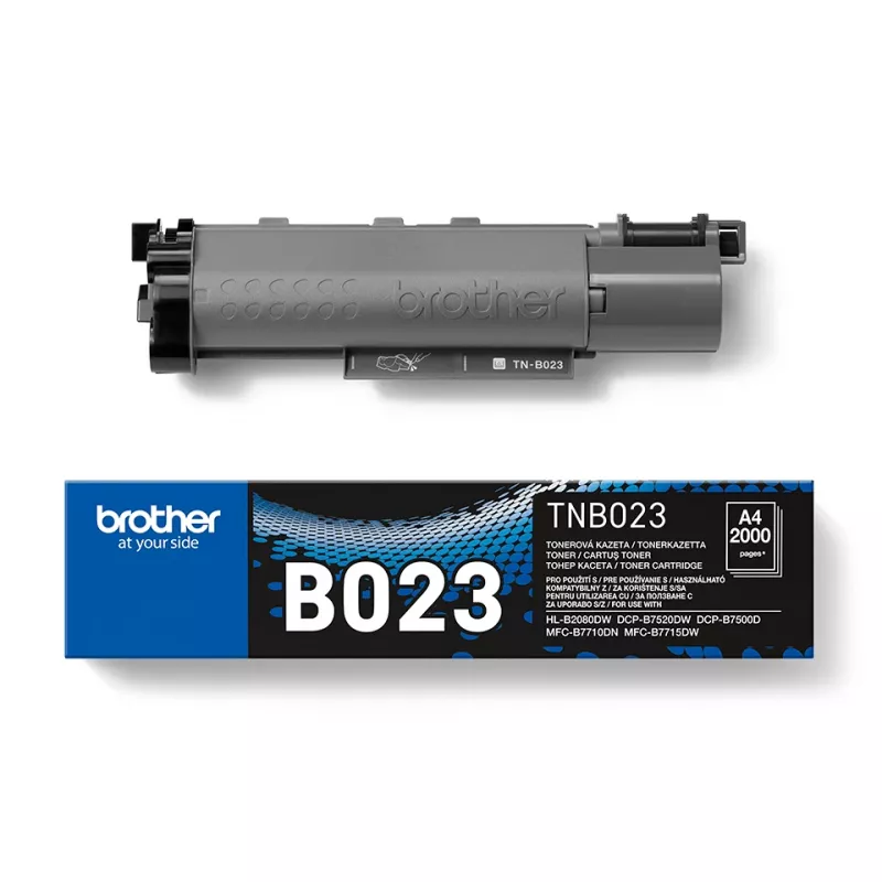 Brother TN-B023 Μελανοδοχείο 1 τεμ. Γνήσιο Μαύρο