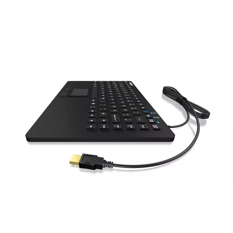 KeySonic KSK-5230 IN (US) Πληκτρολόγιο Γραφείου USB QWERTY Αγγλικά ΗΠΑ Μαύρο
