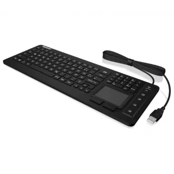 KeySonic KSK-6231 INEL (US) Πληκτρολόγιο Βιομηχανικό USB QWERTY Αγγλικά ΗΠΑ Μαύρο