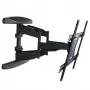Techly 40-80 Ultra λεπτή Full Motion LCD TV Βάση τοίχου Μαύρο» ICA-PLB 172L