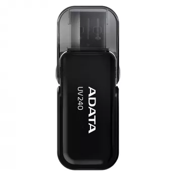 Μονάδα USB flash ADATA UV240 32 GB USB 2.0 Type-A, μαύρο, σχεδιασμός με καπάκι