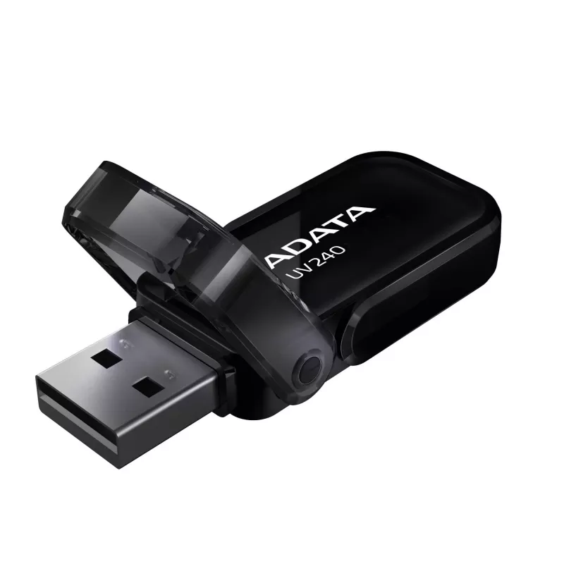 Μονάδα USB flash ADATA UV240 32 GB USB 2.0 Type-A, μαύρο, σχεδιασμός με καπάκι