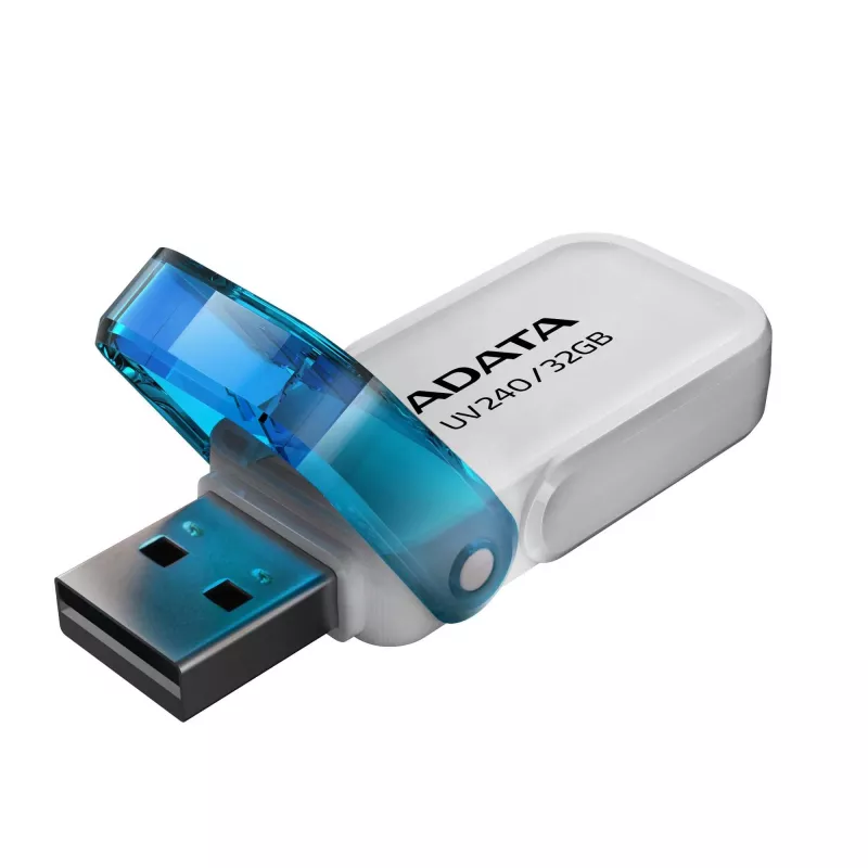 Μονάδα USB flash ADATA UV240 32 GB USB Type-A 2.0, λευκό, σχεδιασμός με καπάκι