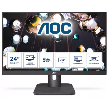 AOC E1 24E1Q Οθόνη υπολογιστή 60,5 cm (23,8 ίντσες) 1920 x 1080 Pixel Full HD LED Μαύρο