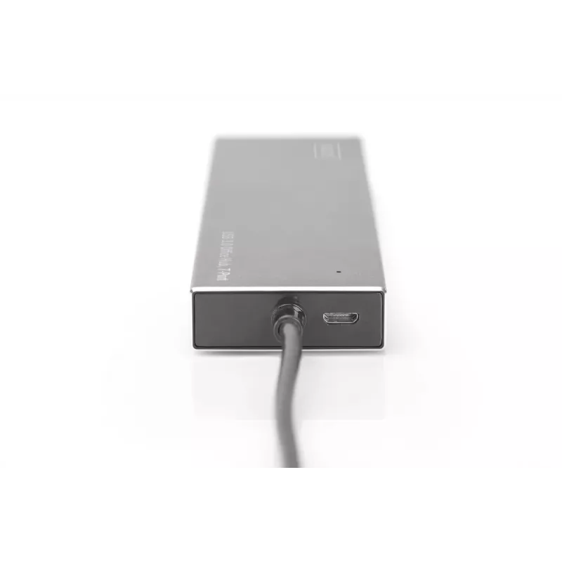 DIGITUS Hub USB 3.0, 7 θυρών με τροφοδοτικό 5V/3,5A, θήκη αλουμινίου