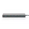 DIGITUS Hub USB 3.0, 7 θυρών με τροφοδοτικό 5V/3,5A, θήκη αλουμινίου