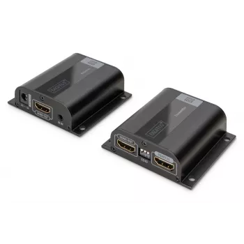 Σετ επέκτασης HDMI DIGITUS, 50 m μέσω καλωδίου δικτύου (CAT6/6a/7), EDID, 1x HDMI Loop-Out, FHD 1080p