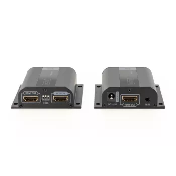 Σετ επέκτασης HDMI DIGITUS, 50 m μέσω καλωδίου δικτύου (CAT6/6a/7), EDID, 1x HDMI Loop-Out, FHD 1080p