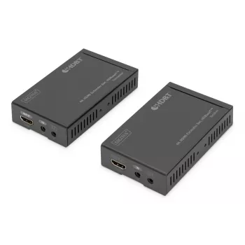 DIGITUS Σετ επέκτασης 4K HDMI, HDBaseT 70 m over καλώδιο δικτύου (Cat 5E, 6, 7) UHD 4K2K/30 Hz