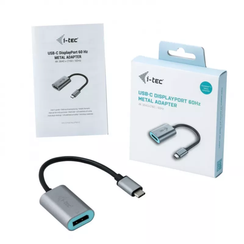 i-tec Metal Προσαρμογέας USB-C Display Port 4K/60Hz