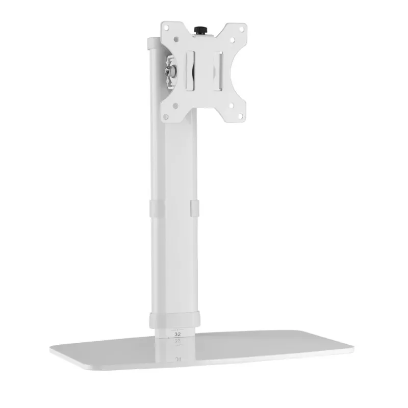 Techly ICA-LCD 260 βάση οθόνης / βάση 68,6 cm (27 ίντσες) γραφείο λευκό