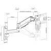 Techly ICA-LCD G112 βάση TV/βάση 81.3 cm (32 ίντσες) μαύρο