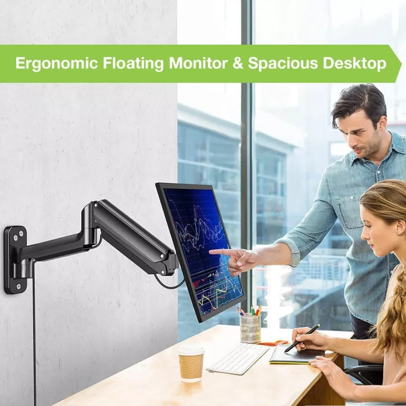 Techly ICA-LCD G112 βάση TV/βάση 81.3 cm (32 ίντσες) μαύρο