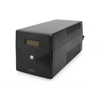 DIGITUS Line-Interact.USV 1000 VA/600 W 12 V/7 Ah x2 4x CEE7/7 AVR USB