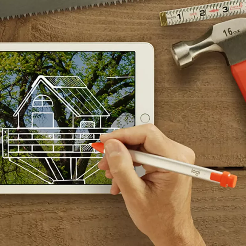 LOGITECH Crayon Ψηφιακό Στυλό για iPad Πορτοκαλί