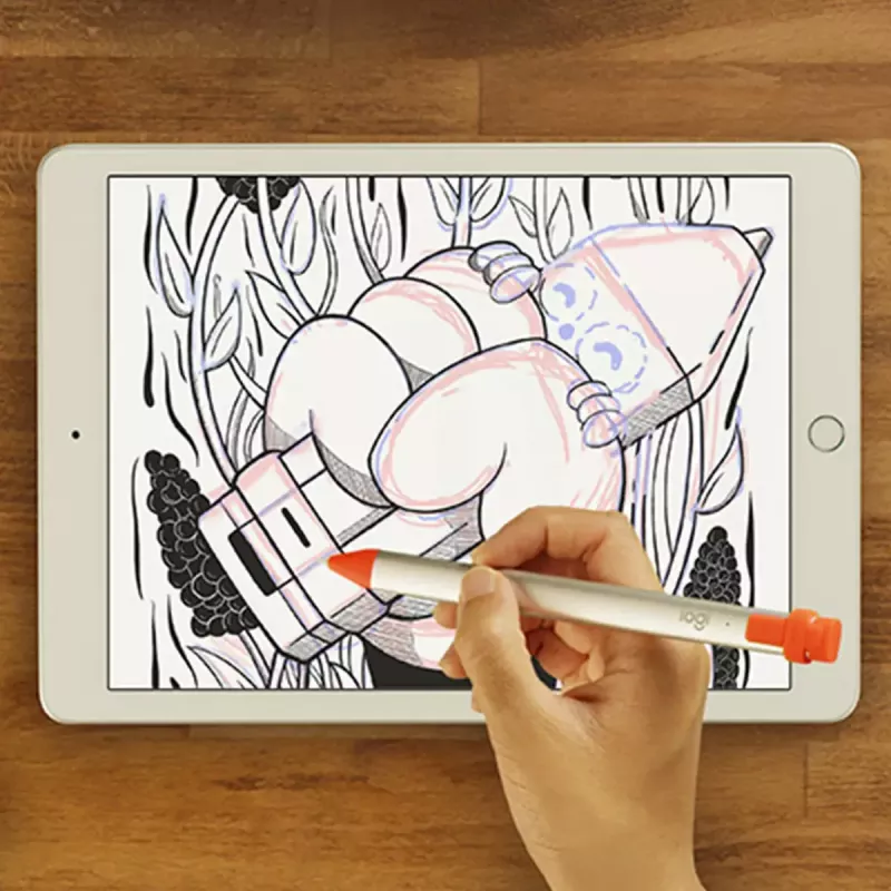 LOGITECH Crayon Ψηφιακό Στυλό για iPad Πορτοκαλί