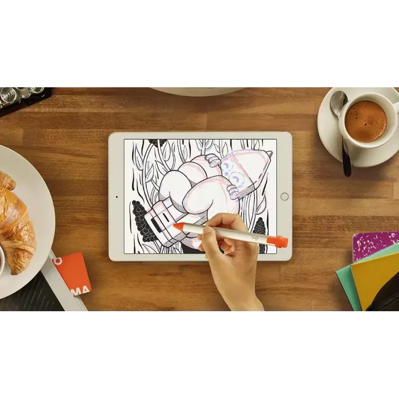 LOGITECH Crayon Ψηφιακό Στυλό για iPad Πορτοκαλί