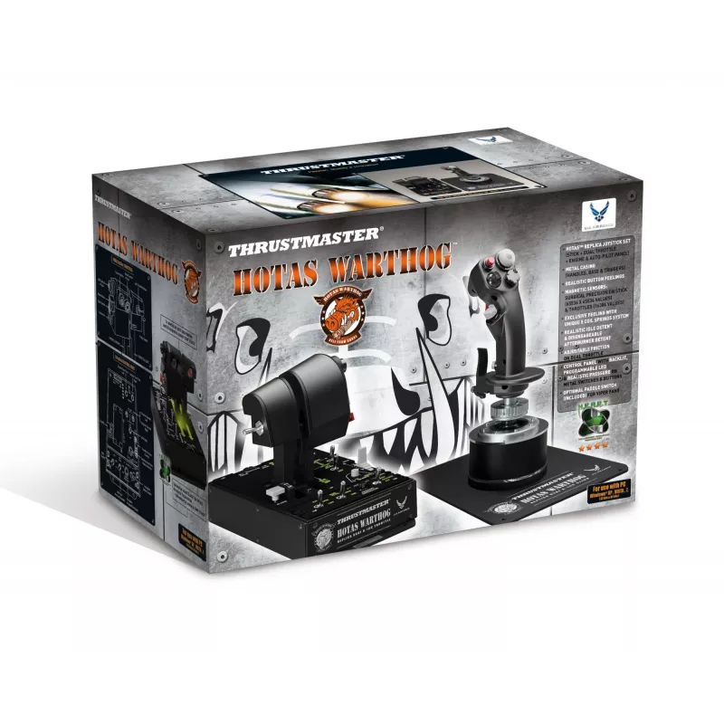 Thrustmaster Hotas Warthog Μαύρο Joystick PC
