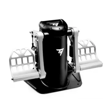 Thrustmaster TPR Rudder Μαύρο, Ασημί USB Flight Sim Αναλογικό PC