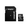 Κάρτα μνήμης MicroSDHC GOODRAM 16 GB Class 10 UHS-I (U1), Ανάγνωση 100 MB/s, Εγγραφή 10 MB/s, με προστασία από μαγνητισμό, με αντάπτορα SD