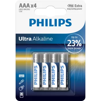 Μπαταρία Μίας Χρήσης Philips LR03E4B/10