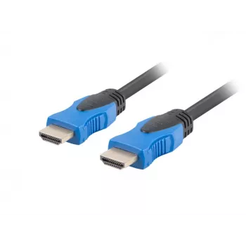 Καλώδιο HDMI LANBERG CA-HDMI-20CU-0010-BK 1 m — HDMI 2.0, 18 Gbit/s, ARC, Ethernet