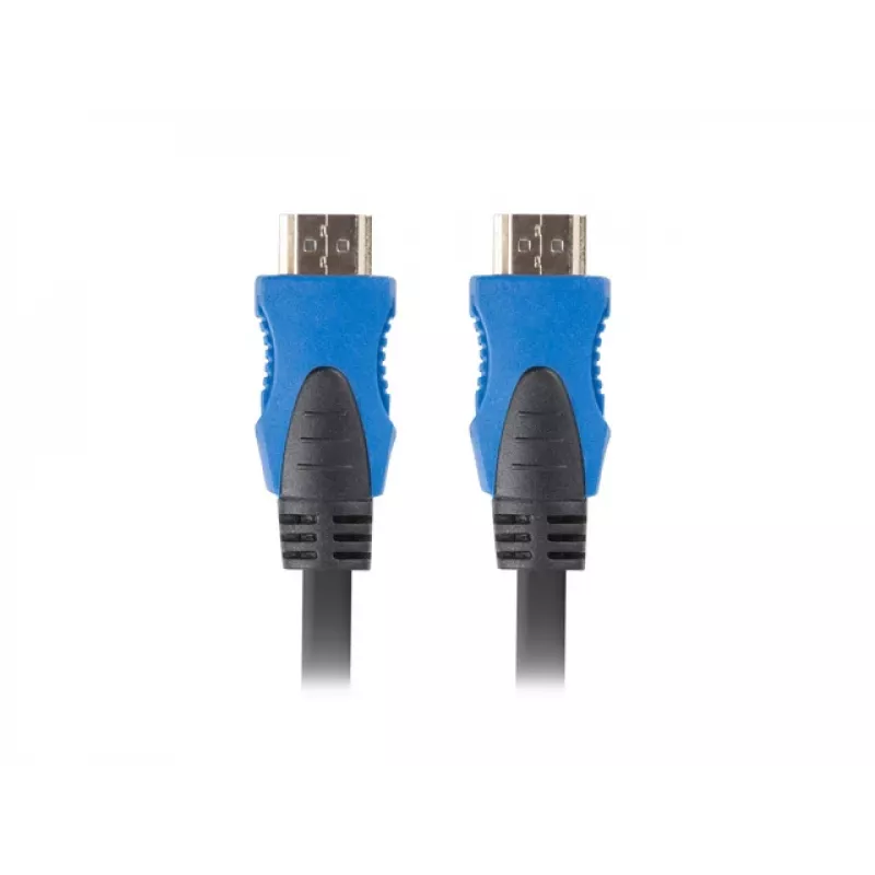 Καλώδιο HDMI LANBERG CA-HDMI-20CU-0010-BK 1 m — HDMI 2.0, 18 Gbit/s, ARC, Ethernet