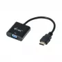 Προσαρμογέας καλωδίου i-tec HDMI σε VGA, 0.15 m, HDMI, VGA, αρσενικό, θηλυκό, 1920 x 1080 pixels
