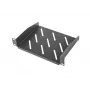 LANBERG σταθερό ράφι 10 ιντσών 1HE/254x180mm μέγιστο φορτίο έως 20kg μαύρο