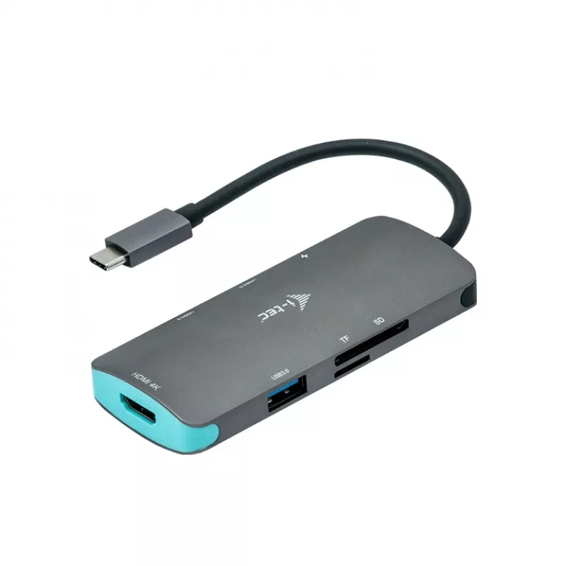 Σταθμός σύνδεσης i-tec Metal USB-C Nano Dock 4K HDMI + Power Delivery 100 W