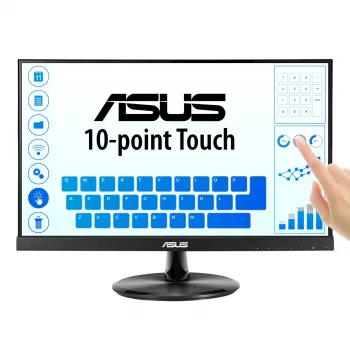 ASUS VT229H οθόνη υπολογιστή 54,6 cm (21,5 ίντσες) 1920 x 1080 Pixel Full HD LED οθόνη αφής μαύρη