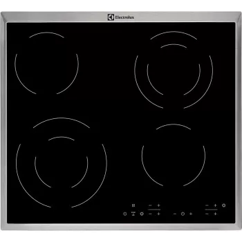 Electrolux EHF6342XOK εστία μαύρη εντοιχιζόμενη κεραμική 4 ζώνες