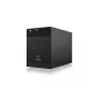 Θήκη HDD/SSD ICY BOX IB-3740-C31 μαύρη 2,5/3,5 ίντσες