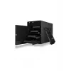 Θήκη HDD/SSD ICY BOX IB-3740-C31 μαύρη 2,5/3,5 ίντσες