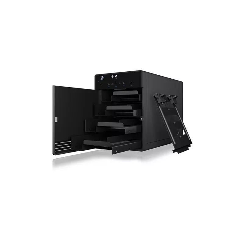 Θήκη HDD/SSD ICY BOX IB-3740-C31 μαύρη 2,5/3,5 ίντσες