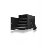 Θήκη HDD/SSD ICY BOX IB-3740-C31 μαύρη 2,5/3,5 ίντσες