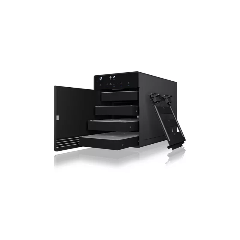 Θήκη HDD/SSD ICY BOX IB-3740-C31 μαύρη 2,5/3,5 ίντσες