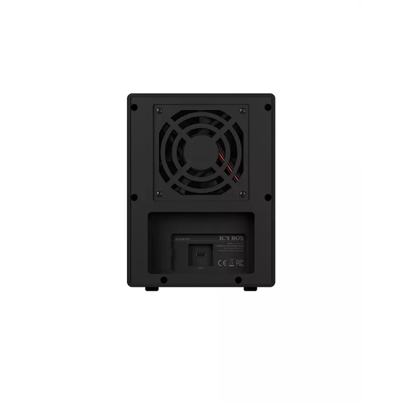 Θήκη HDD/SSD ICY BOX IB-3740-C31 μαύρη 2,5/3,5 ίντσες
