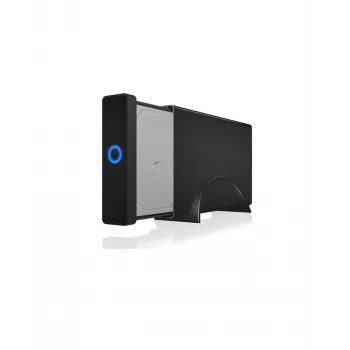 Θήκη HDD/SSD ICY BOX IB-377-C31 μαύρη 3,5 ίντσες