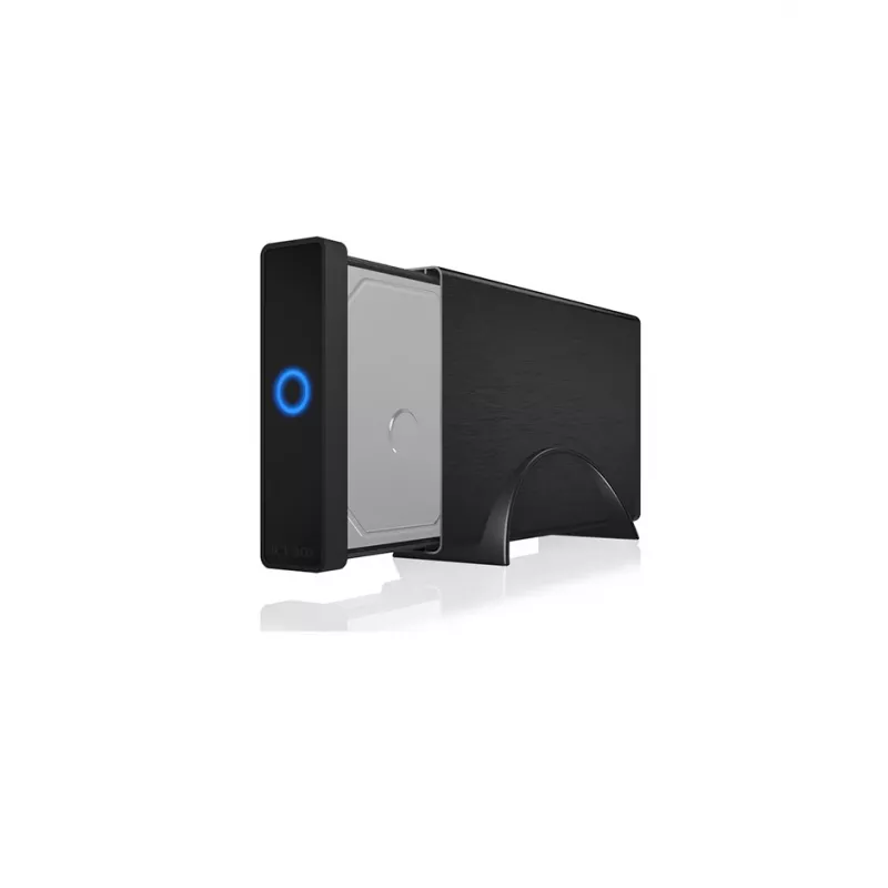 Θήκη HDD/SSD ICY BOX IB-377-C31 μαύρη 3,5 ίντσες