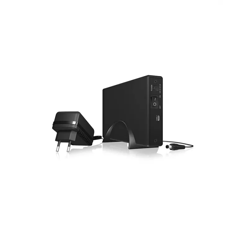 Θήκη HDD/SSD ICY BOX IB-377-C31 μαύρη 3,5 ίντσες