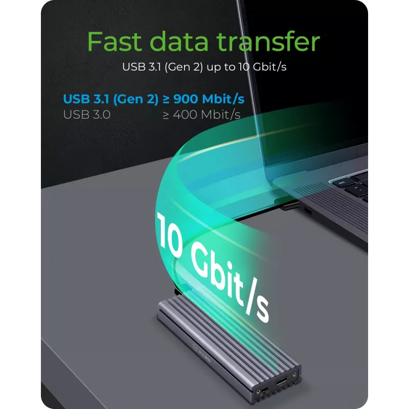 Θήκη SSD ICY BOX IB-1817M-C31 γκρι M.2