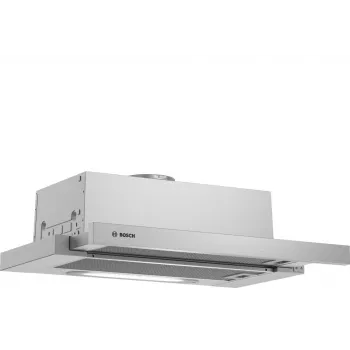 Bosch Serie 4 DFT63AC50 Απορροφητήρας ημιεντοιχισμένος (εξολκυόμενος) ασημί 360 m³/h