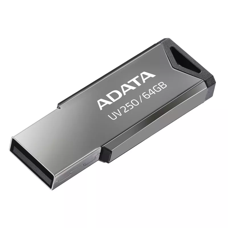 ADATA UV250 64 GB μνήμη flash USB, USB 2.0, μεταλλικό, ασημί