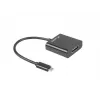 Προσαρμογέας γραφικών USB LANBERG AD-UC-HD-01, μαύρο, αρσενικό/θηλυκό