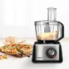 Bosch MC812M865 Επεξεργαστής τροφίμων 1250 W 3,9 L Μαύρο, Ανοξείδωτο ατσάλι