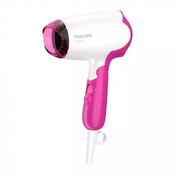 Philips Essential Care BHD003/00 Σεσουάρ 1400 W Ροζ, Λευκό